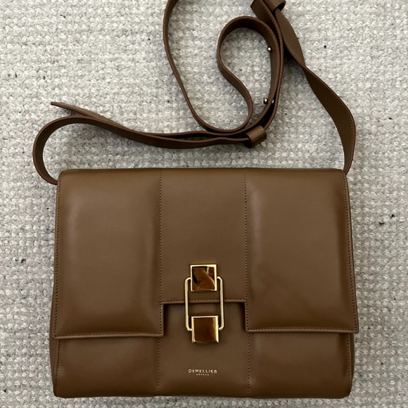 DeMellier The Alexandria Crossbody Bag in Deep Toffee Smooth ($465 retail) - Picture 4 of 10